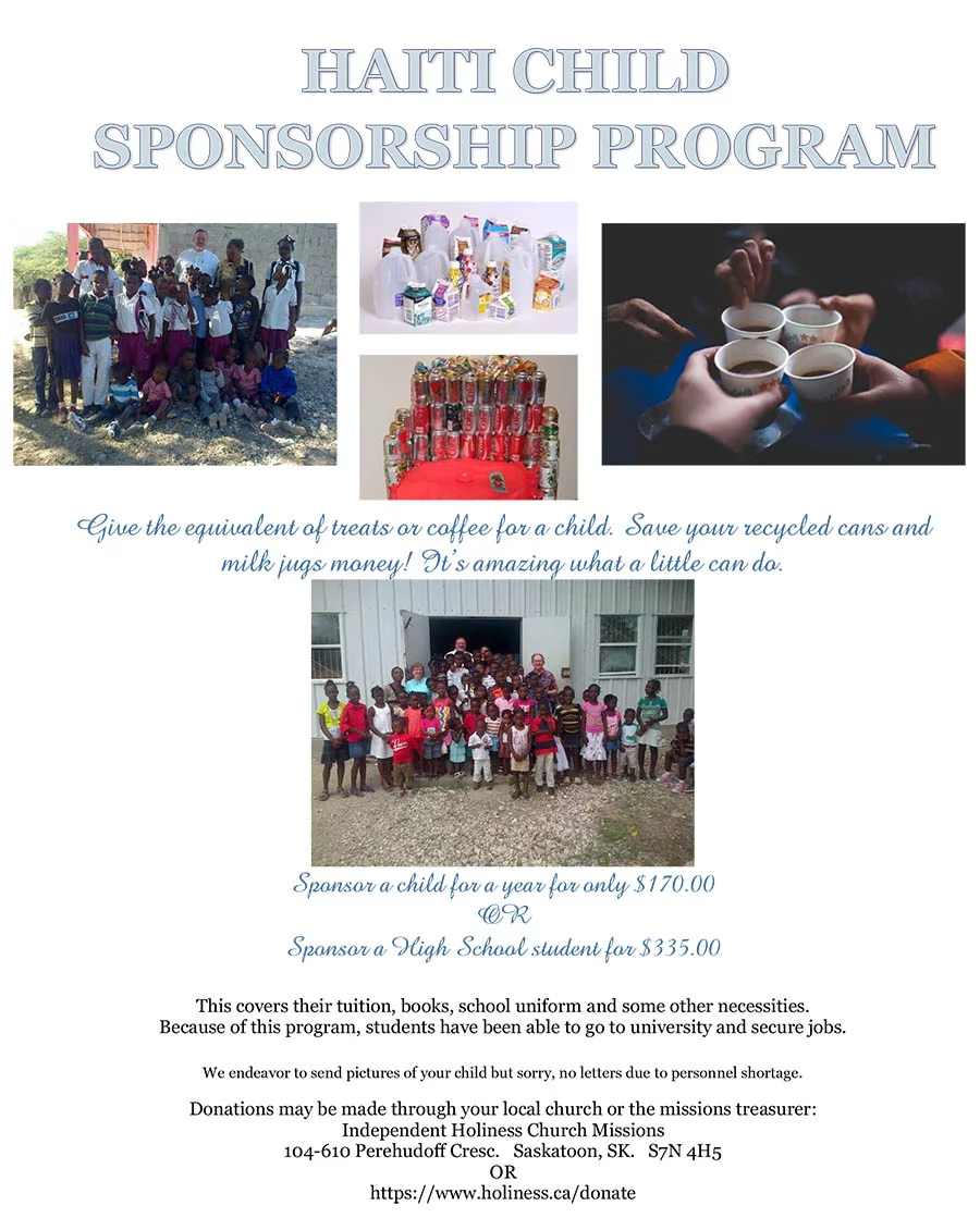Haiti Child Sponsorship Program